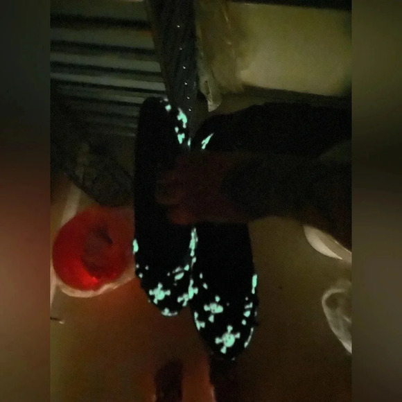 Glow in the dark skull ballerina flats size 7 - Picture 2 of 7